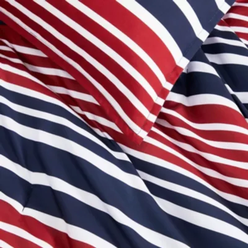 Favorite Stripe Microfiber Comforter Set