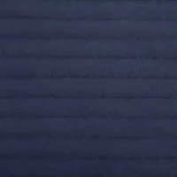 Solid Reversible Microfiber Quilt Set