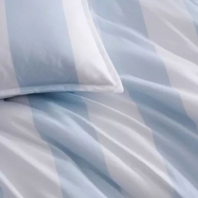 Berkeley Stripe Microfiber Comforter Set