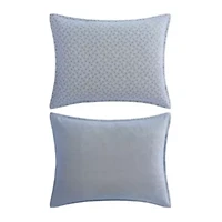 Trellis Flag Reversible Cotton Duvet Set