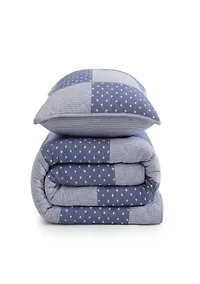 Ithaca Stargaze Stripe Cotton Quilt Set