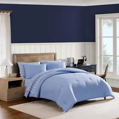 Hilfiger Core Stripe Microfiber Comforter Set