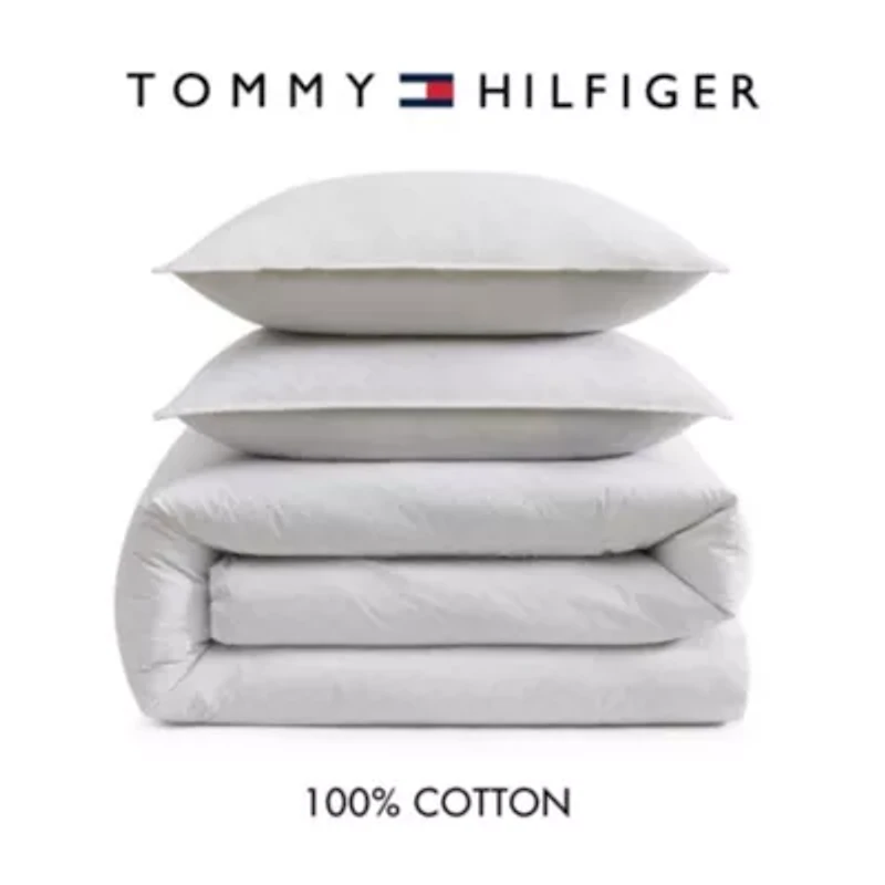 Trellis Flag Cotton Comforter Set