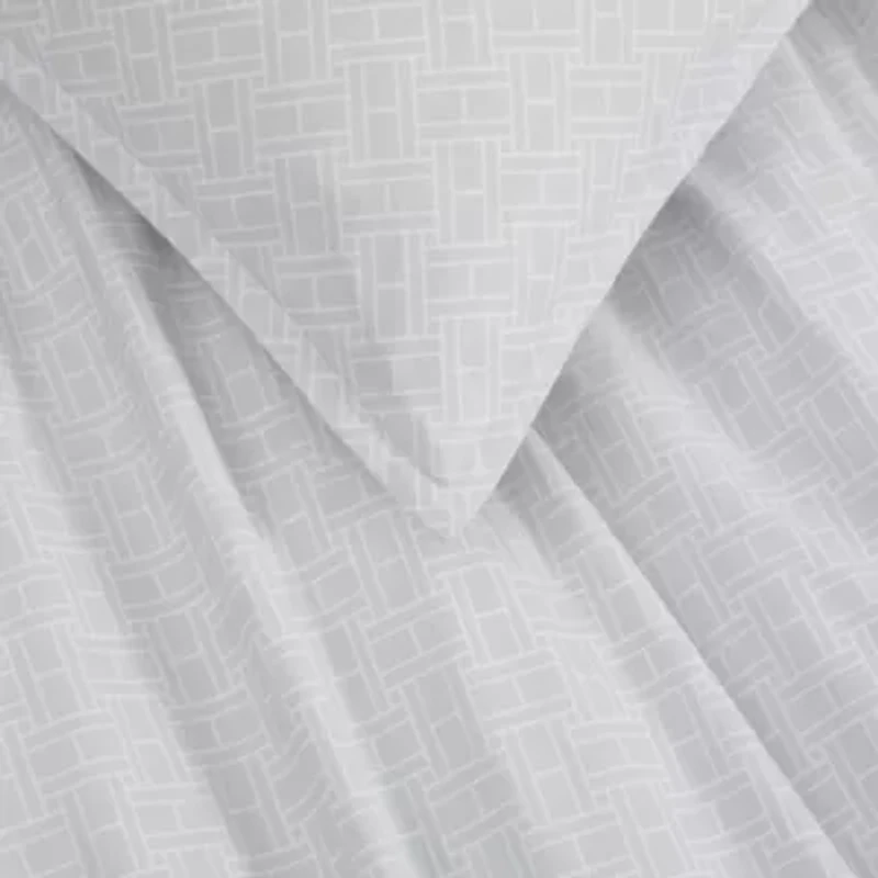 Trellis Flag Cotton Comforter Set