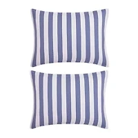 Campus Stripe Anchor Microfiber Comforter Set