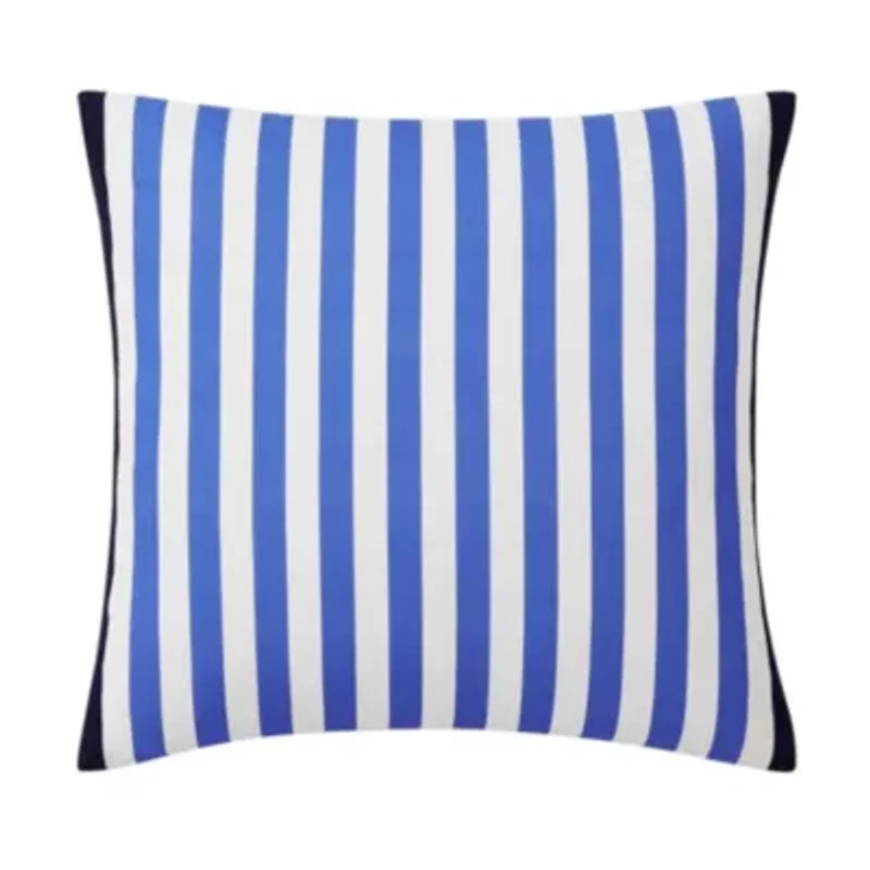 Beachfront Stripe Cotton Decorative Pillow