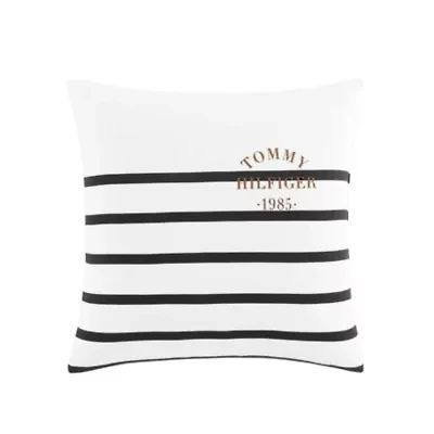 Placement Stripe Cotton Decorative Pillow
