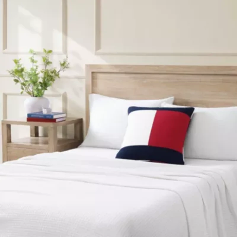 Placement Stripe Cotton Decorative Pillow