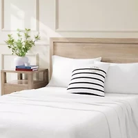 Placement Stripe Cotton Decorative Pillow