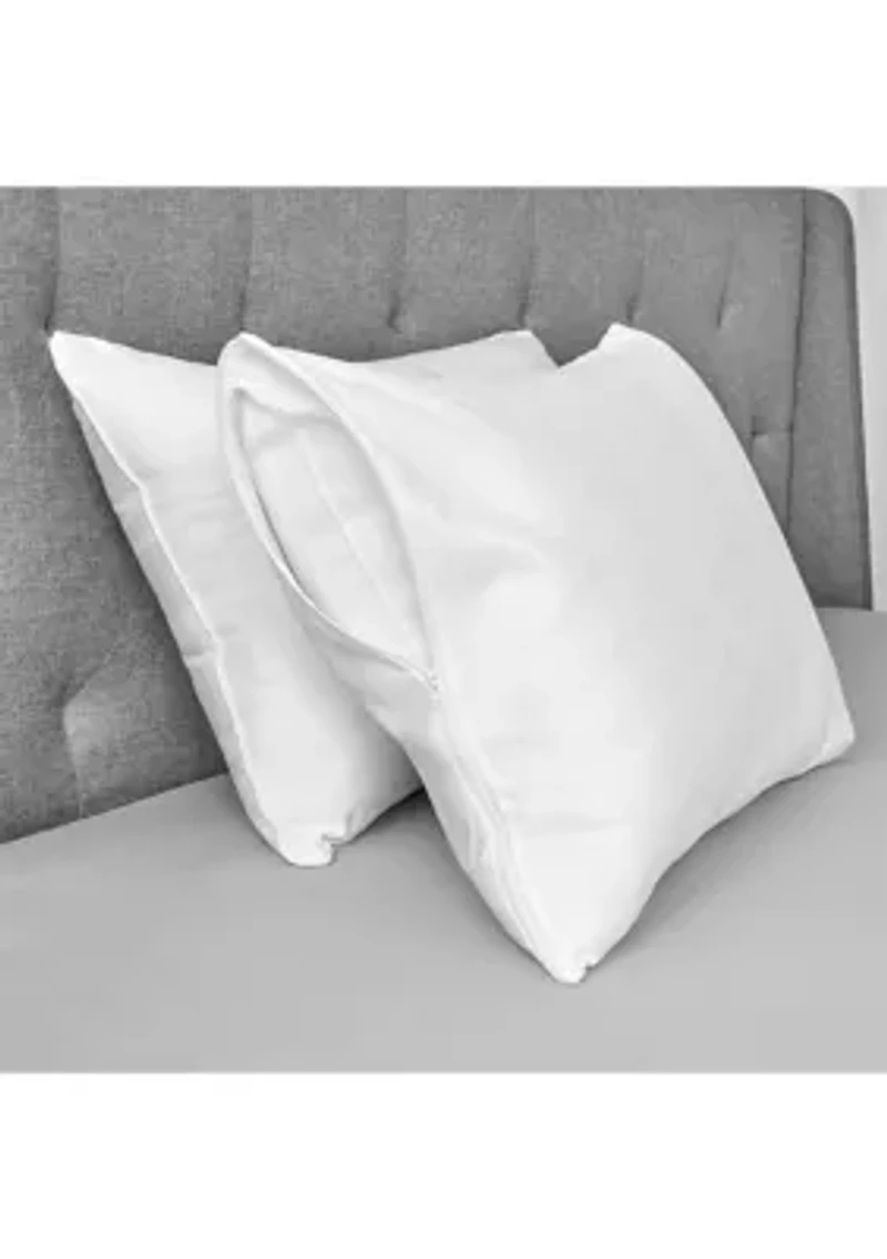  Soft Comfort Zippered Pillow Protector 