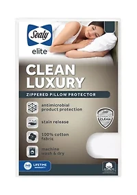 Elite Clean Luxury Zippered Pillow Protector