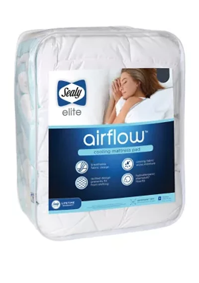 Elite Airflow Cooling Mattress Pad - King Size