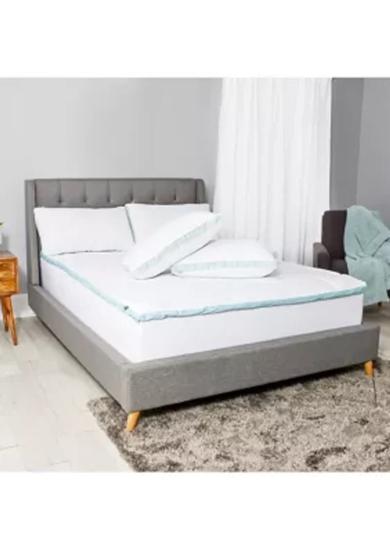 Elite Airflow Cooling Mattress Pad - King Size