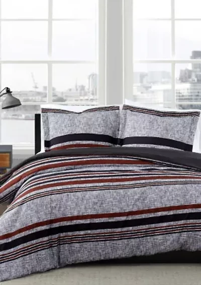 Warren Stripe Comforter Set