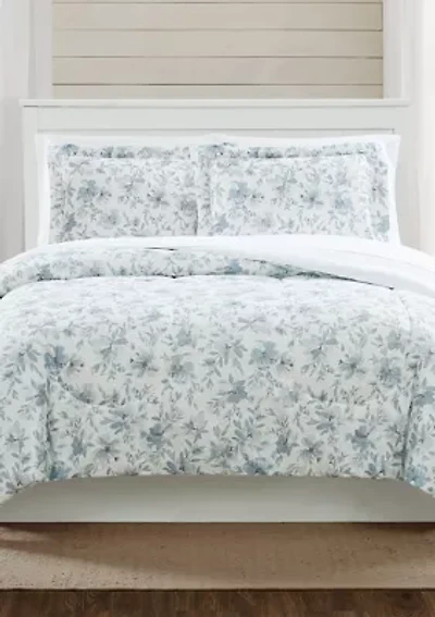 Floral Comforter Set
