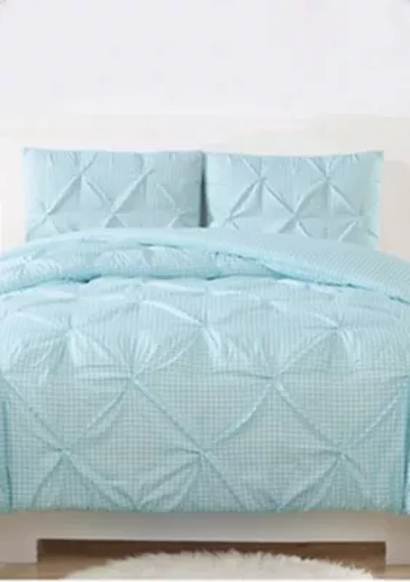 Check Print Duvet Set
