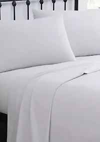 Solid Flannel Sheet Set