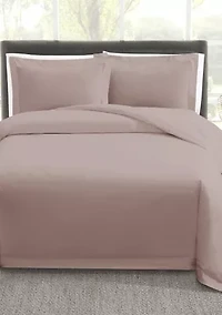 400 Percale Duvet Set