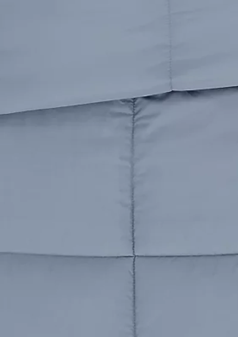 Garment Wash Solid Comforter Set