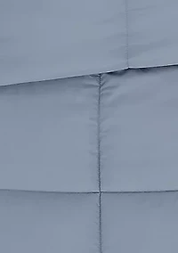 Garment Wash Solid Comforter Set