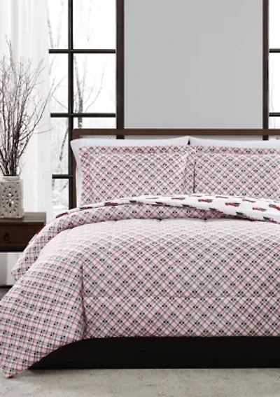 Novelty Plaid Comforter Set