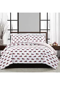 Novelty Plaid Comforter Set