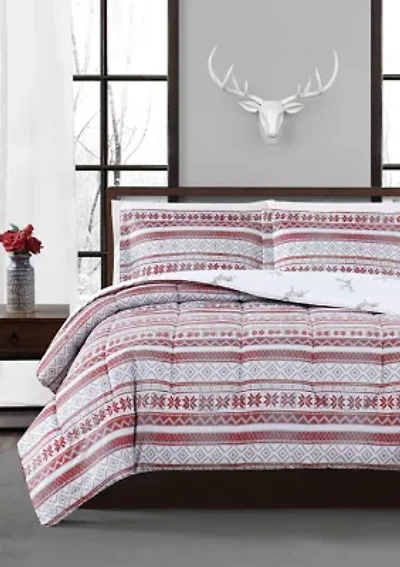 Holiday Fairisle Comforter Set