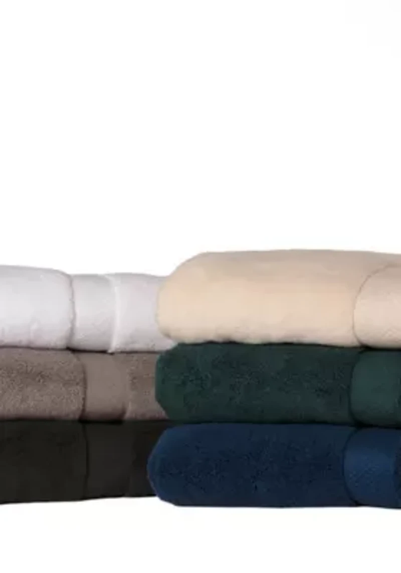 Royal Velvet Signature Solid Green 6 Piece Towel Set