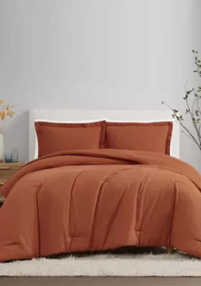 Brooklyn Loom Solid 100% Linen Comforter Set