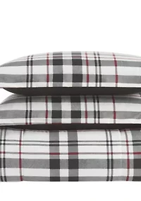 London Fog Charlotte Plaid Comforter Set