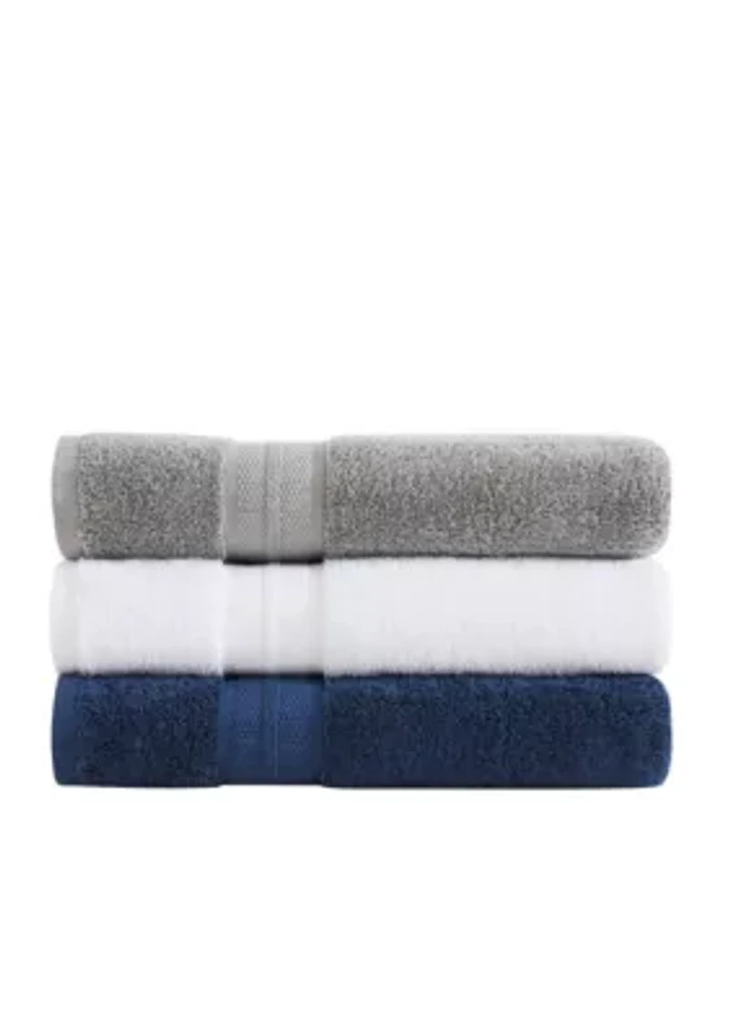 London Fog Signature Solid 12 Piece Towel Set