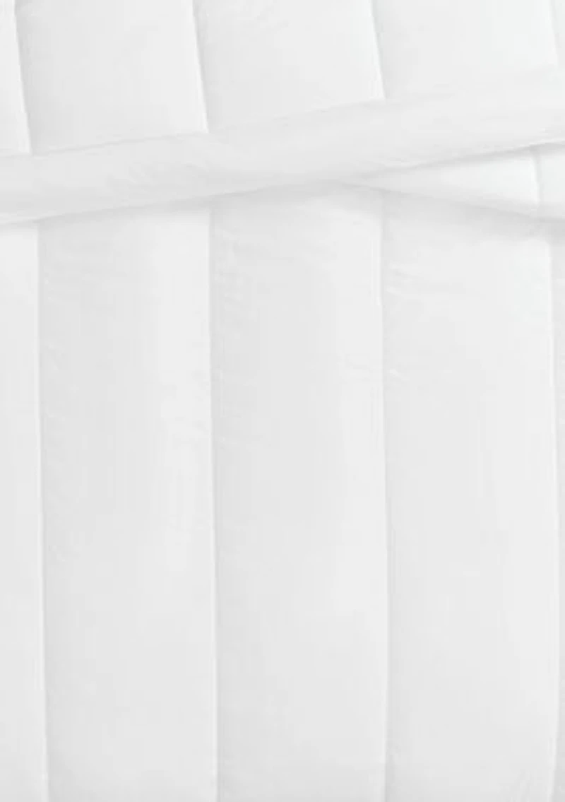 Brooklyn Loom Solid Cotton Percale Navy Twin/Twin XL 2 Piece Comforter Set