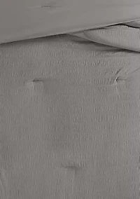 Truly Soft Crinkle Garment Wash White Twin/Twin XL 2 Piece Comforter Set