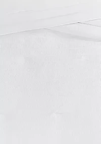 Truly Soft Crinkle Garment Wash White Twin/Twin XL 2 Piece Comforter Set