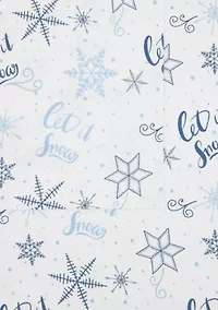 Truly Soft Let It Snow Full Flannel Sheet Set