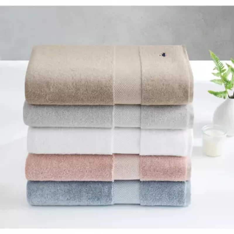 Royal Velvet Turkish Cotton 2 Pack Blue Bath Towel