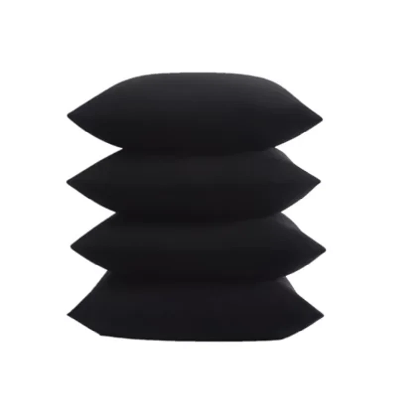 Truly Soft Everyday Black 4 Pack King Pillowcase