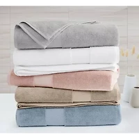 Borghese Roma Oversized Luxe Turkish Cotton 6 Piece Towel Set Blue