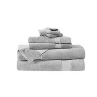 Borghese Roma Oversized Luxe Turkish Cotton 6 Piece Towel Set Blush