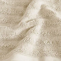 Christian Siriano NY Textured Zero Twist Grey 6 Piece Towel Set