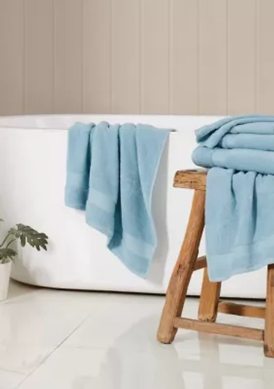 Truly Soft Quick Dry Lavender 6 Piece Towel Set