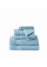 Truly Soft Quick Dry Lavender 6 Piece Towel Set
