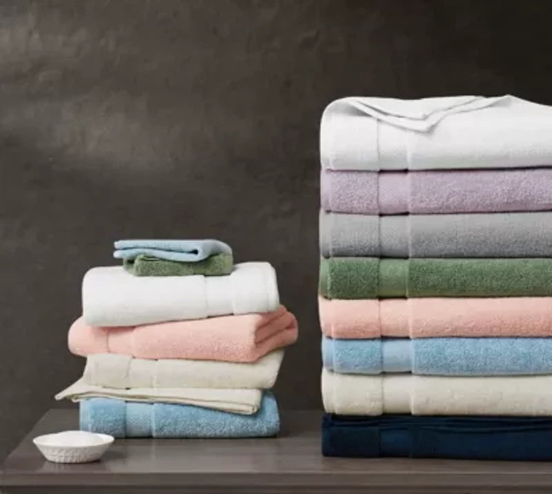 Brooklyn Loom Super Soft Grey 6 Piece Bath Sheet Set