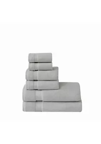 Brooklyn Loom Super Soft Green 6 Piece Bath Sheet Set