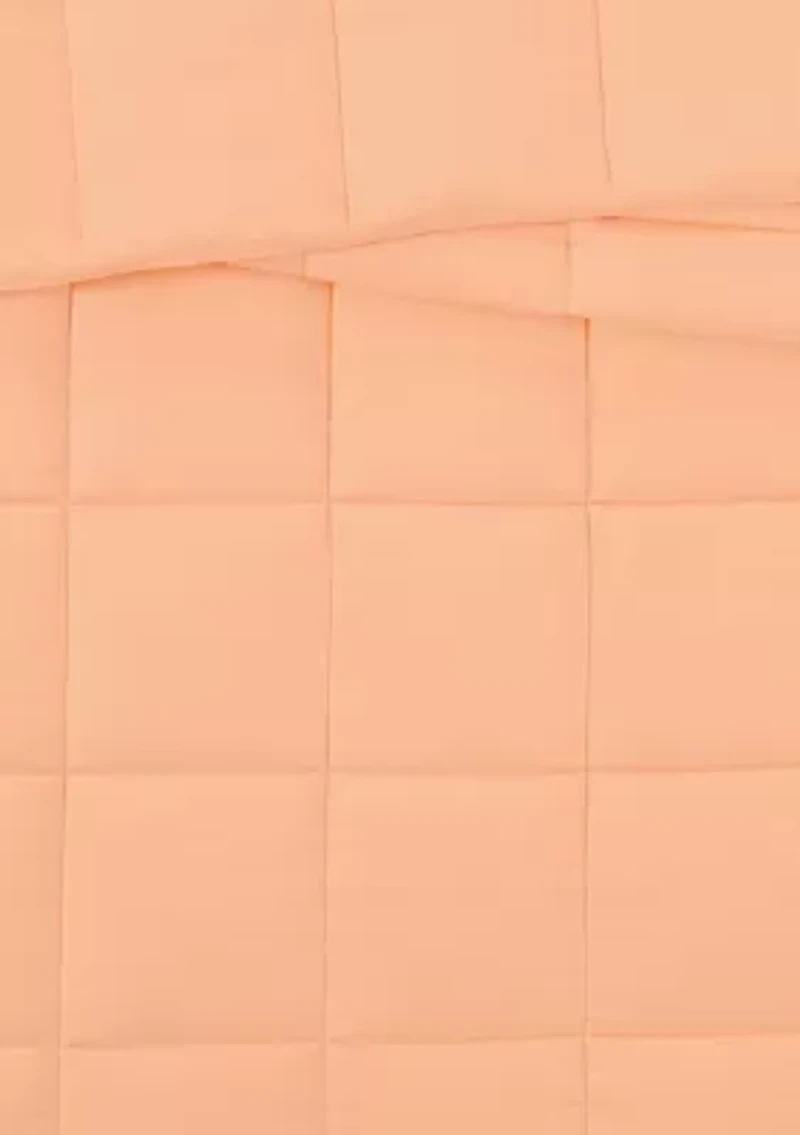 Truly Soft Everyday Reversible Peach Twin XL 2 Piece Comforter Set