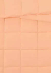 Truly Soft Everyday Reversible Peach Twin XL 2 Piece Comforter Set