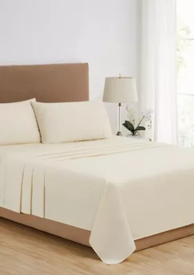Vince Camuto 1200TC CVC Cooling Cream 4 Piece King Sheet Set