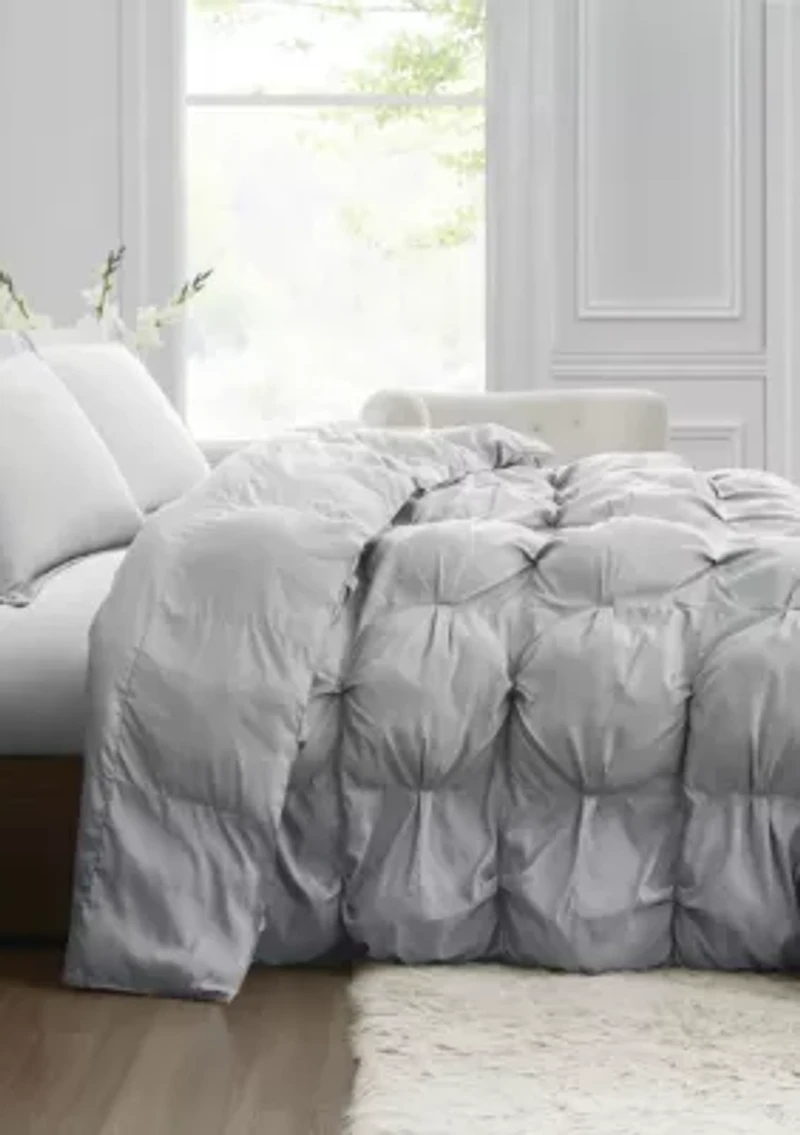 Truly Soft Oversized Puffer White Full/Queen 3 Piece Comforter Set