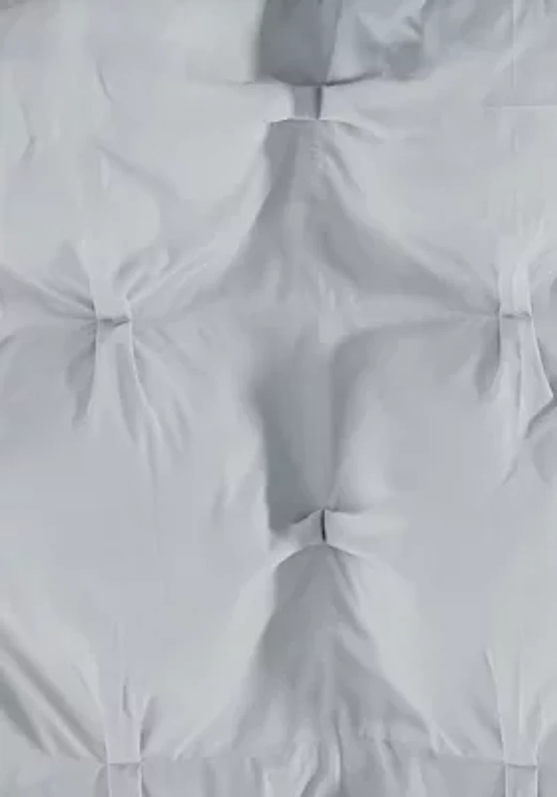 Truly Soft Oversized Puffer White Full/Queen 3 Piece Comforter Set