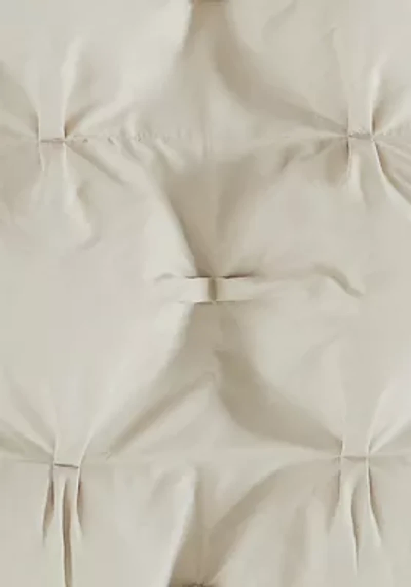 Truly Soft Oversized Puffer Gray King 3 Piece Comforter Set